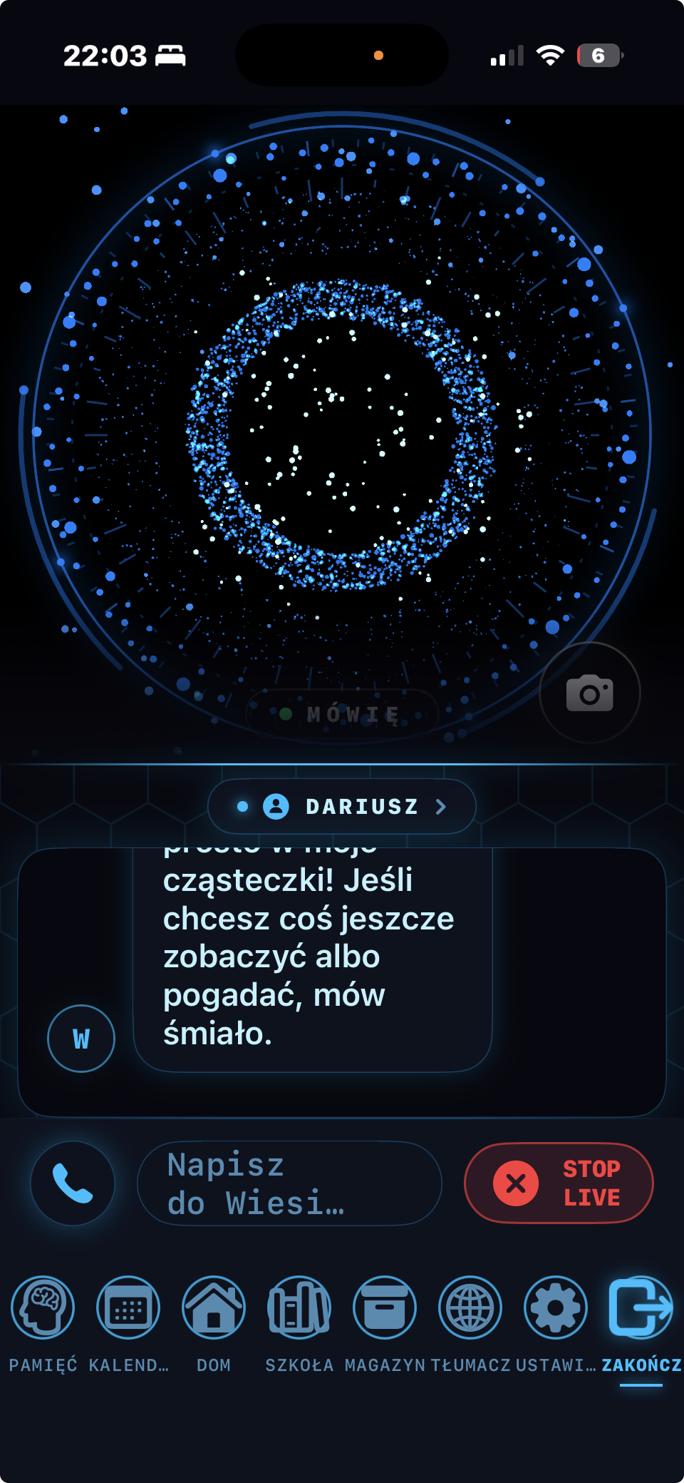 Gwiazda — rozmowa na żywo